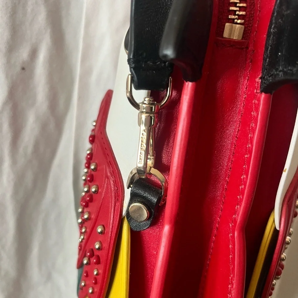 Kate Spade RIO 3D parrot italian leather crossbody SAMPLE BAG NEVER USED